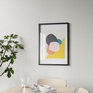 IKEA - marco, negro, 50x70 cm negro 50x70 cm