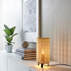 IKEA - lámpara de mesa, beigenegro, 26 cm - Hemos bajado el…