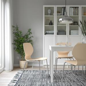 IKEA - silla, abedulSefast cromado abedul/Sefast cromado