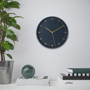 IKEA - reloj de pared, azul, 26 cm azul