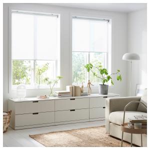 IKEA - estor, blanco, 140x195 cm blanco 140x195 cm