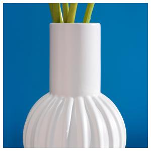 IKEA - florero jarrón, blanco, 27 cm blanco