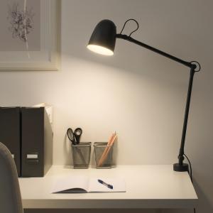 IKEA - lámpara de paredtrabajo, negro negro