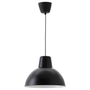 IKEA - Lámpara colgante de techo, negro, 38 cm negro