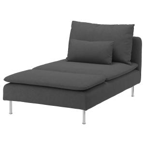 IKEA - chaiselongue, Tallmyra gris Tallmyra gris