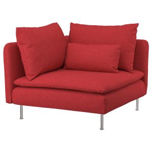 IKEA - módulo de esquina, Tonerud rojo Tonerud rojo