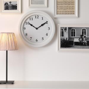 IKEA - reloj de pared, blanco, 35 cm blanco