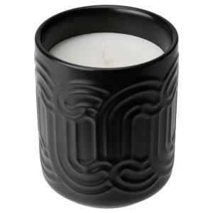 IKEA - vela perfumada bote cerámica, negro, 45 hr negro 45…
