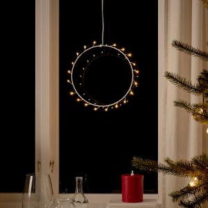 IKEA - lámpara techo LED, a pilas forma de anillo, 27 cm a…