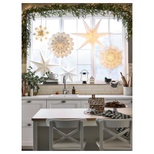 IKEA - formas 3D/forma de estrella blanco