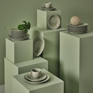 IKEA - plato, gres gris-verde claro, 21 cm gres gris-verde…