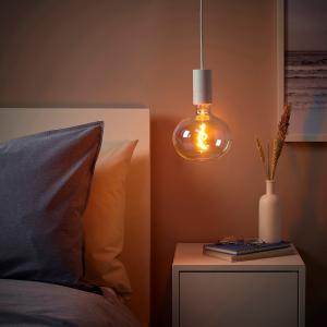 IKEA - MOLNART lámpara techo   bombilla, blancoelipse multi…