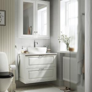 IKEA - TÖRNVIKEN mueble cajoneslavabogrifo, blancoblanco ef…