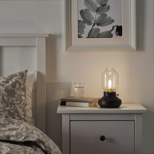 IKEA - Lámpara de mesa, antracita negro regulación intensid…
