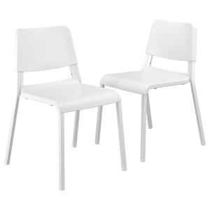 IKEA - silla, blanco blanco