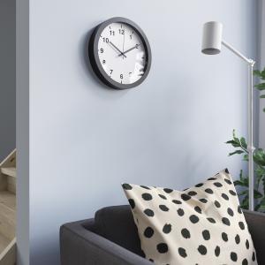IKEA - reloj de pared, negro, 28 cm negro