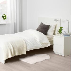 IKEA - alfombra, blanco, 55x85 cm blanco