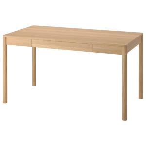 IKEA - escritorio, chapa roble, 140x75 cm chapa roble