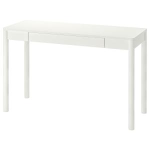 IKEA - escritorio, hueso, 120x47 cm hueso