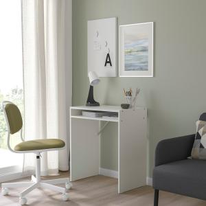 IKEA - escritorio, blanco, 65x40 cm blanco