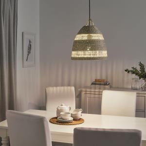 IKEA - Pantalla para lámpara de techo, junco marino, 36 cm…