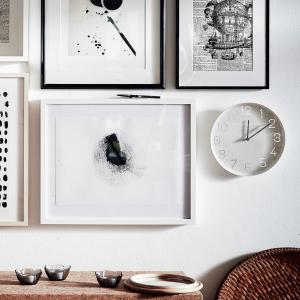 IKEA - reloj de pared, blanco, 25 cm blanco