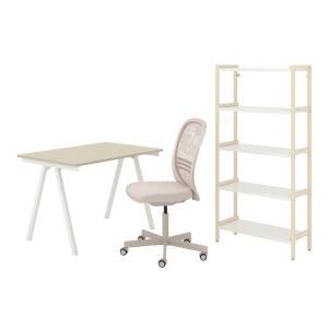 IKEA - EKENABBEN combi armario escritorio, y silla giratori…