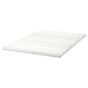 IKEA - colchoncillo topper de confort, blanco, 150x190 cm b…
