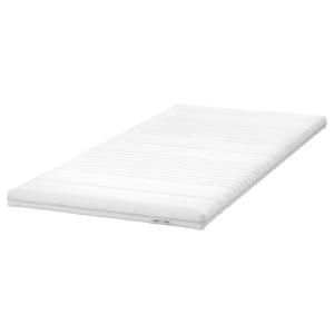 IKEA - colchoncillo topper de confort, blanco, 80x200 cm bl…