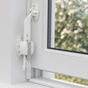 IKEA - tope de seguridad para ventana, blanco blanco