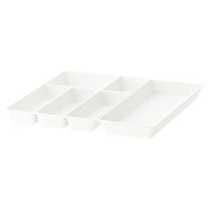 IKEA - bandeja para cubiertos y utensilios, blanco, 52x50 c…