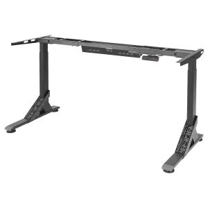 IKEA - base reg ptab, negro, 180140x80 cm negro