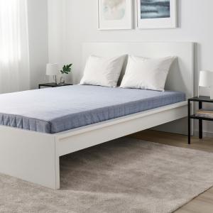 IKEA - colchón de muelles, extra firmeazul claro, 140x200 c…