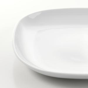 IKEA - plato, blanco, 25x25 cm blanco 25x25 cm