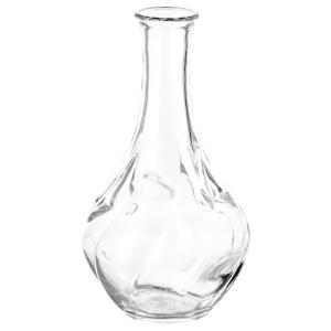 IKEA - Florero jarrón, vidrio incoloro, Altura: 17 cm vidri…