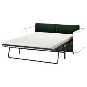 IKEA - 2 módulos sofá cama Djuparp verde oscuro