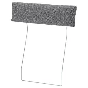 IKEA - funda reposacabezas, Lejde grisnegro Lejde gris/negro