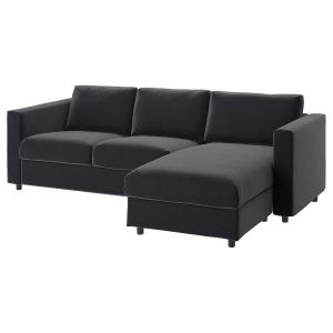 IKEA - funda para sofá de 3 plazas,  chaiselongueDjuparp gr…