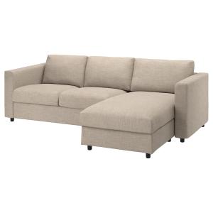 IKEA - Funda para sofá de 3 plazas  chaiselongue/Hillared b…