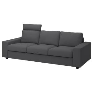 IKEA - funda para sofá de 3 plazas, con reposacabezas con r…