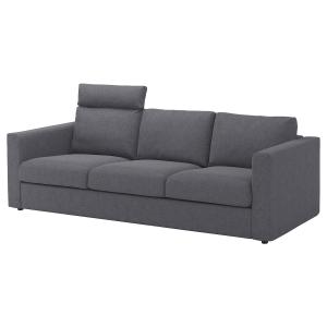 IKEA - funda para sofá de 3 plazas, con reposacabezasGunnar…