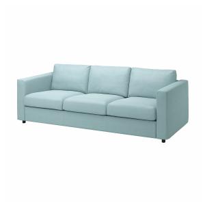 IKEA - funda para sofá de 3 plazas, Saxemara azul claro Sax…