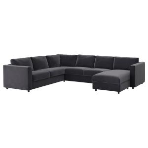 IKEA - funda para sofá 5 plazas esquina,  chaiselongueDjupa…
