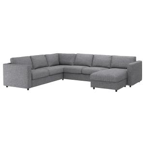 IKEA - funda para sofá 5 plazas esquina,  chaiselongueLejde…