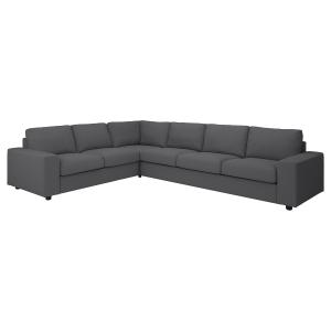 IKEA - funda para sofá 5 plazas esquina, con reposabrazos a…