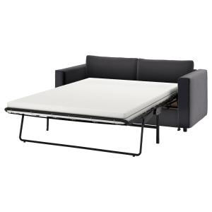 IKEA - funda para sofá cama de 2 plazas Djuparp gris oscuro