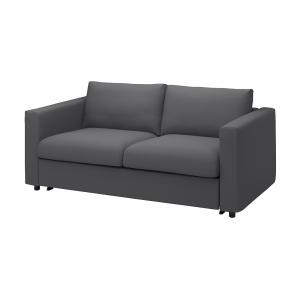IKEA - funda para sofá cama de 2 plazas, Hallarp gris - Hal…