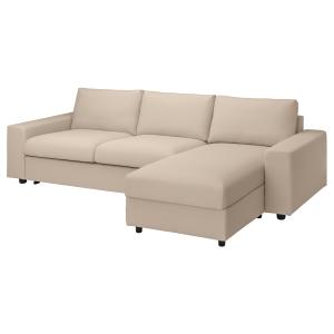 IKEA - funda sofá cama 3 chaiselongue, con reposabrazos anc…