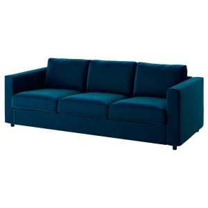 IKEA - funda sofá cama 3, Djuparp azul verdoso oscuro Djupa…