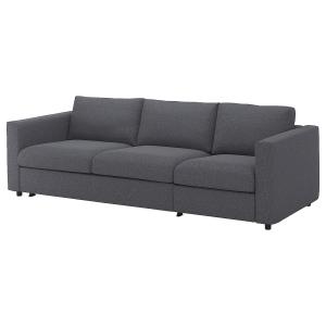 IKEA - Funda sofá cama 3 Gunnared gris
